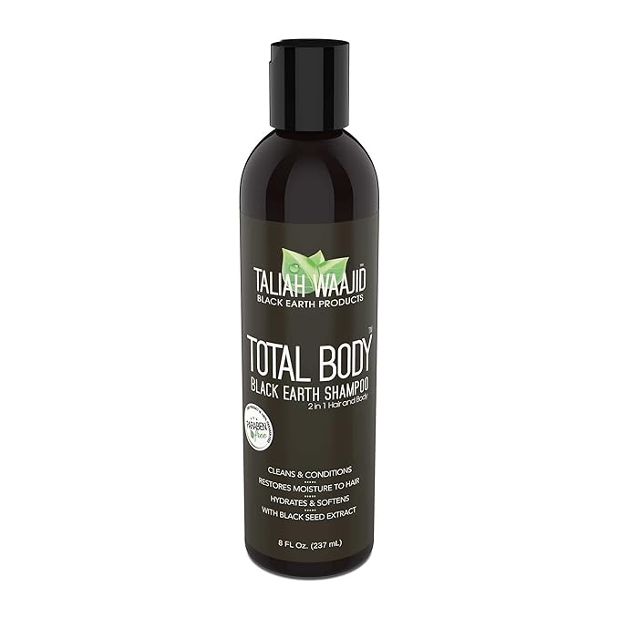 Total Body Black Earth Shampoo 8OZ.