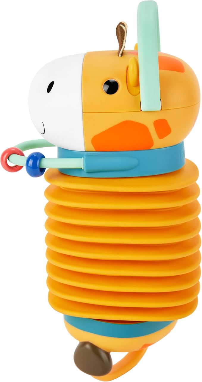 Skip Hop Accordion Musical Baby Toy, Jungle Beats Giraffe, Age 6m+