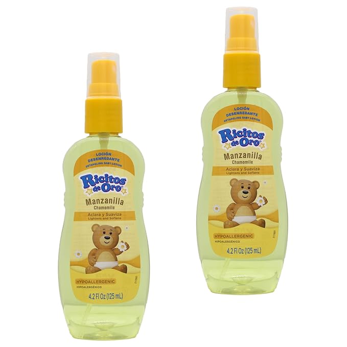 Ricitos de Oro LOC. ACLARANTE 125 Ml, 2 PACK