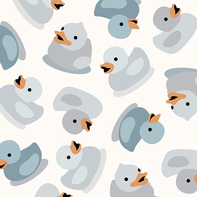 Original Baby Paper - Crinkle Teether and Sensory Toy for Babies and Infants | Duckies Print | Non-Toxic, Washable | Great for Baby Showers