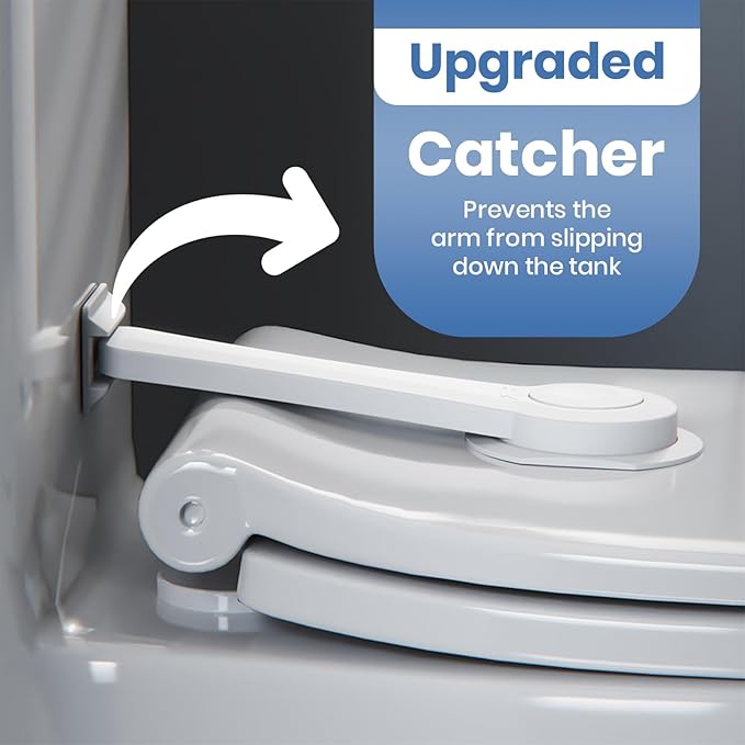 Baby Proofing Toilet Seat Locks (2-Pack) – Ideal Baby Proof Toilet Lid Locks - Easy Installation Toilet Locks Set - No Tools Required