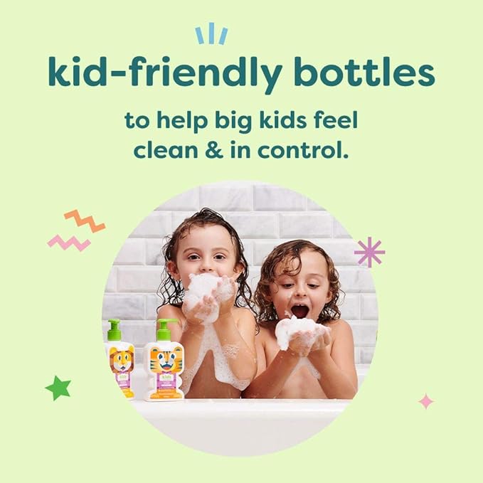 Babyganics Foaming Body Wash, Berry Berry, Tear-Free, 14 Fl Oz (Pack of 2)