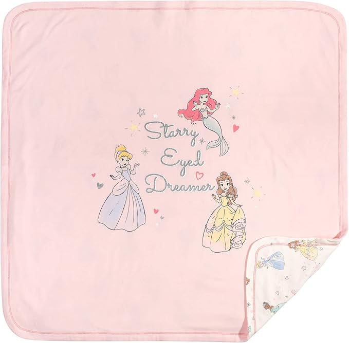 Disney Winnie the Pooh,Lion King,Pixar Monsters Inc. Baby Sleep N' Play Coverall Bib Blanket and Burp Cloth 4 Piece Set