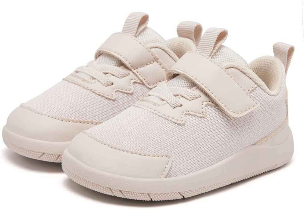 MORENDL Wide Toddler Shoes Baby Walking Shoes Boys & Girls Barefoot Sneakers Zero Drop Comfort Tennis Running Outdoor Activities