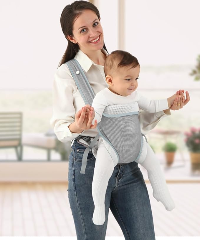 Baby Carrier Wrap,Baby Carriers Newborn to Toddler,Cozy Baby Holder Carrier Lightweight,Adjustable Baby Carriers Support for Infant 7-45lbs Girl and Boy,Front Back All Positions,Shower Gift