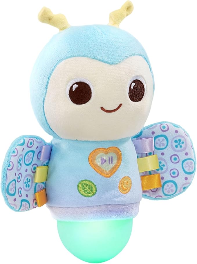VTech Baby Soothe and Shine Firefly Musical Plush with Color Changing Night-Light and Timer