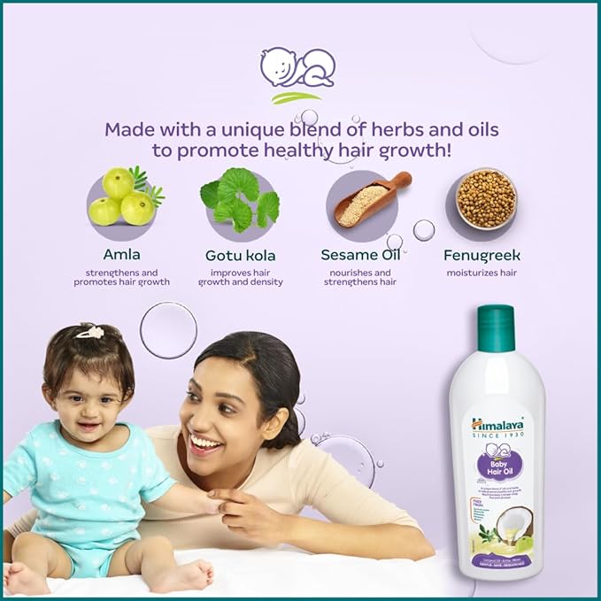 Himalaya Baby Hair Oil, 100ml