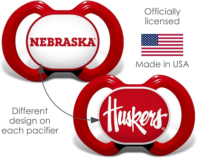 Baby Fanatic NCAA Baby Pacifiers