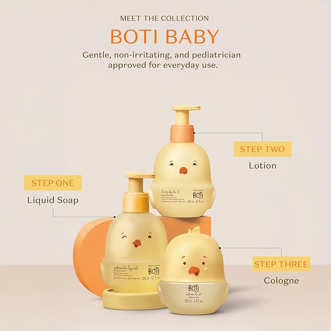 O Boticário Boti Baby Sun Cologne, Relaxing Lavender Baby Perfume Fragrance Spray, 3.3 Ounce
