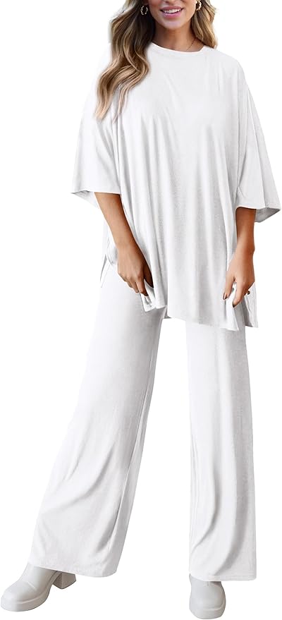 PRETTYGARDEN Two Piece Sets for Women Summer Fashion Lounge Matching Set 2026 Spring Travel Vacation Airport Outfits Clothing