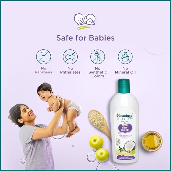 Himalaya Baby Hair Oil, 100ml