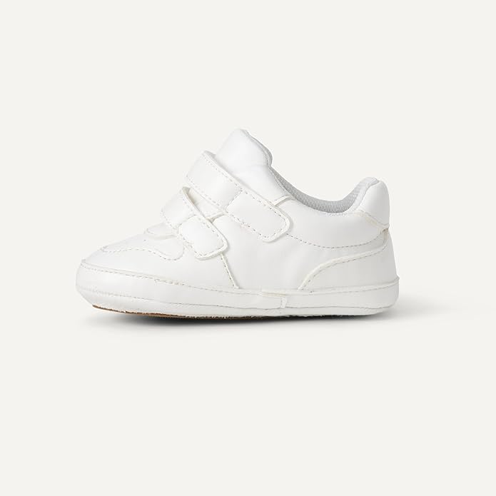 Amazon Essentials Unisex Babies' Hook & Loop Court Sneakers