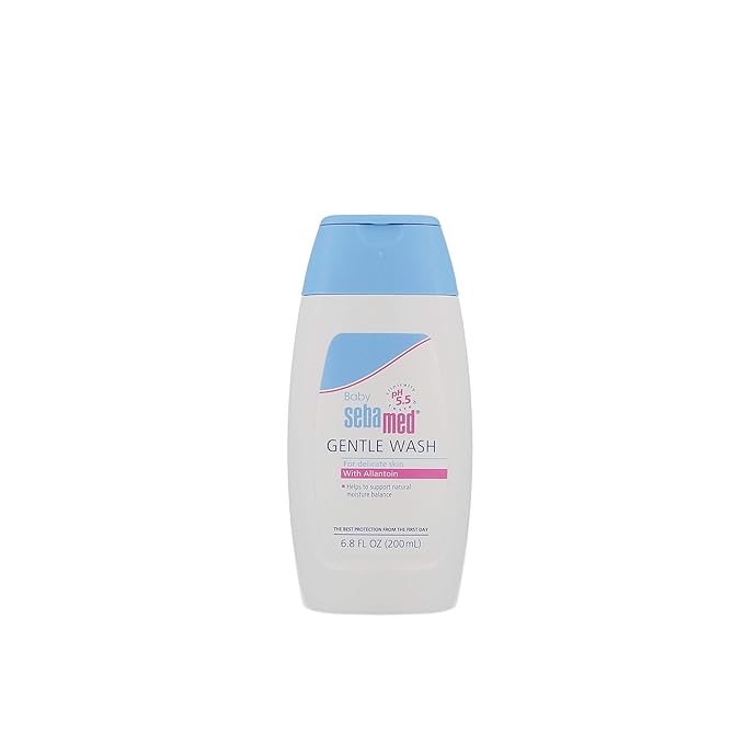 Sebamed Baby Wash Extra Soft Dermatologist Recommended Ultra Mild Moisturizer 6.8 Fluid Ounces (200 Milliliters)