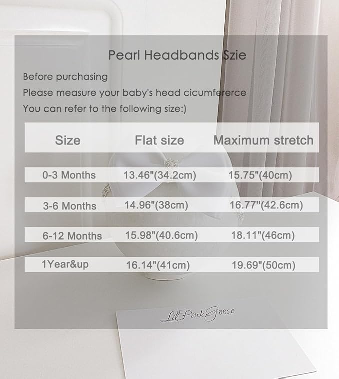 0-12 Newborn Baby Baptism Pearl Headband or Clip with Bow in WHITE Christening Headband with Satin Bow, Pearl Rhinestone Band (Pink(0-3Months), 1 Count (Pack of 1))