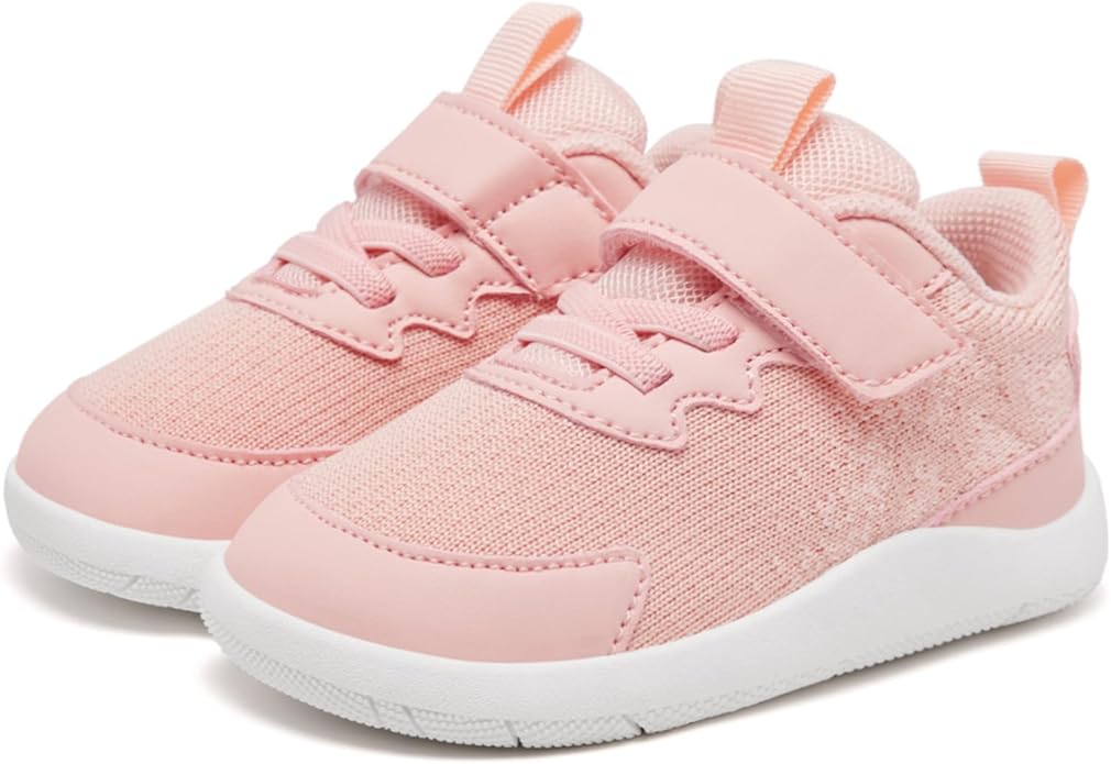 MORENDL Wide Toddler Shoes Baby Walking Shoes Boys & Girls Barefoot Sneakers Zero Drop Comfort Tennis Running Outdoor Activities