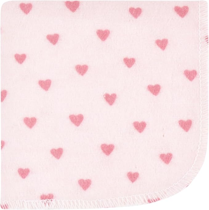 Hudson Baby Unisex Baby Flannel Washcloths, Creative Rainbow 12Pk, One Size