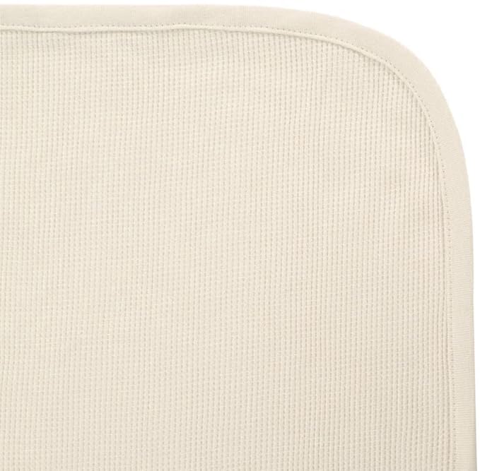 American Baby Company 100% Cotton Thermal Waffle Swaddle Blanket (30" x 40"), Soft, Breathable & Stretchy, Cream, for Boys and Girls, Perfect for Swaddling, Travel and Gifting