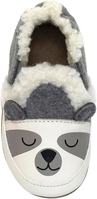 Robeez Baby Boys and Unisex Soft Soles Slip-Resistant Crib Shoes Slippers Moccasins for Infant and Toddler, 0-24 Months