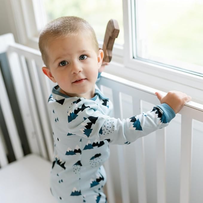 zippyjamz – Zipper Organic Sleeper Footed Onesies Sleeper Baby Pajamas with Inseam Zipper