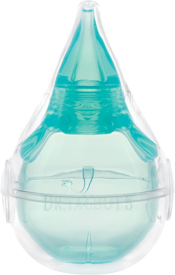 Dr. Talbot's Nasal Aspirator for Babies - Silicone - with Storage Case - Blue Elephant