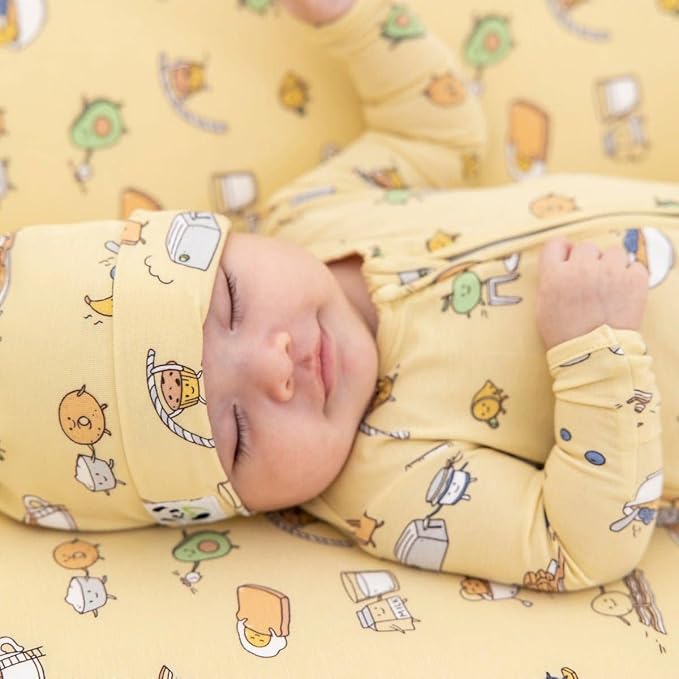Bellabu Bear Convertible Footies for Baby Boys & Baby Girls, Family Matching Pajamas, Rayon from Bamboo