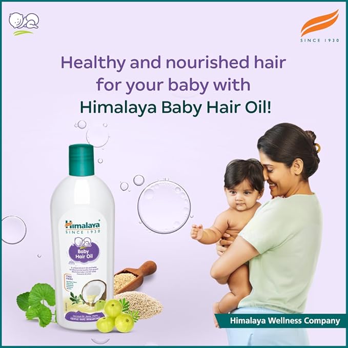 Himalaya Baby Hair Oil, 100ml