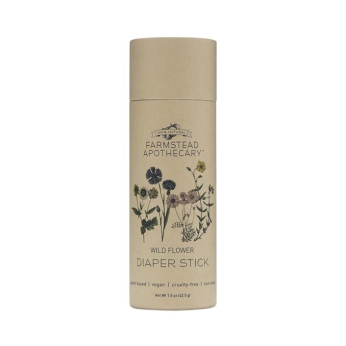 Farmstead Apothecary Baby Diaper Stick 1.5 oz
