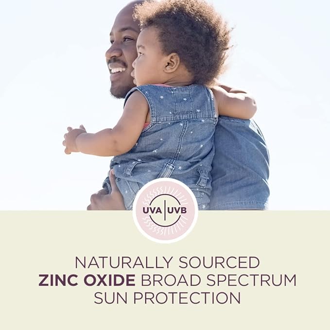 Coppertone Pure and Simple Baby Sunscreen Stick SPF 50, Zinc Oxide Mineral Sunscreen for Baby, Body and Face, 0.49 Oz Stick