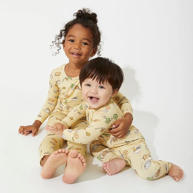 Bellabu Bear Convertible Footies for Baby Boys & Baby Girls, Family Matching Pajamas, Rayon from Bamboo