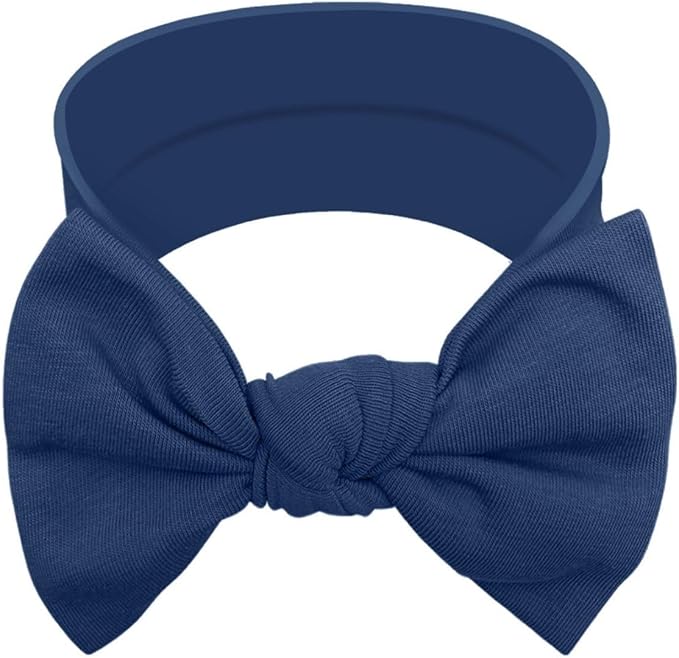 Baby Girl Headbands-Infant,Toddler Cotton Handmade Hairbands with Bows Child Hair Accessories