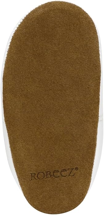 Robeez Baby Boys and Unisex Soft Soles Slip-Resistant Crib Shoes Slippers Moccasins for Infant and Toddler, 0-24 Months