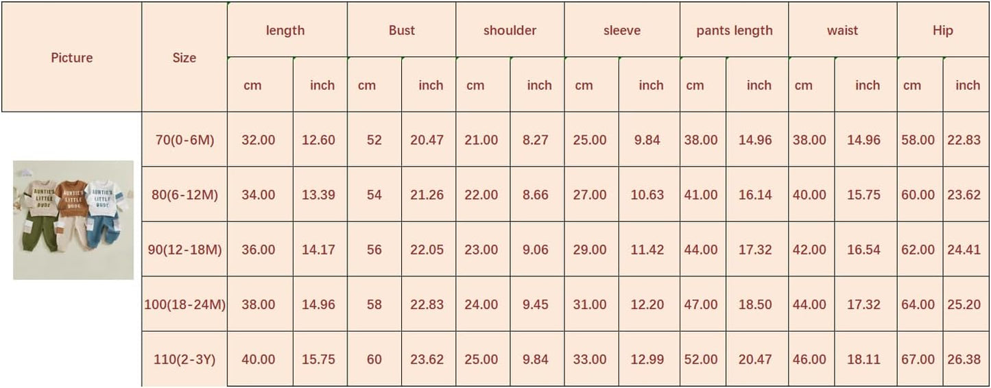 Infant Baby Boy Fall Clothes Set Funny Letter Sweatshirt Pant Outfit Toddler Winter Clothes 6 12 18 Months 2T 3T