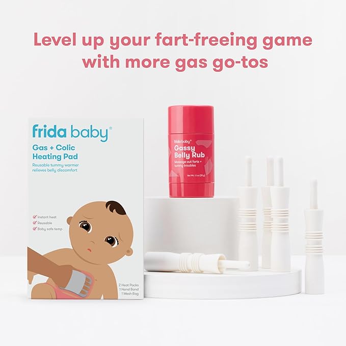 Frida Baby Windi Gas Passer, Baby Gas Relief, Made in USA, 100% Natural, Safe & Effective Instant Relief for Babies & Infants, 20ct