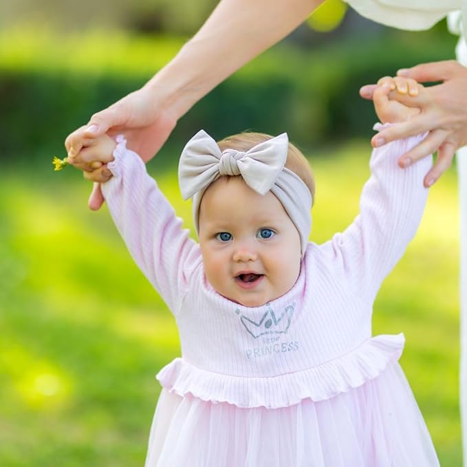 Baby Girl Headbands-Infant,Toddler Cotton Handmade Hairbands with Bows Child Hair Accessories