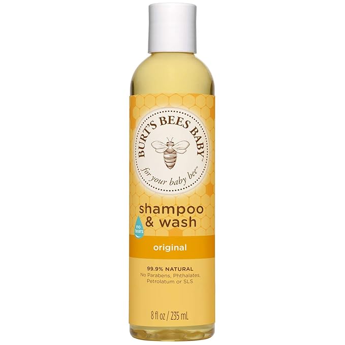 Burt's Bees Baby Bee Original Shampoo & Wash, 8 Fl. Oz (Pack of 3)