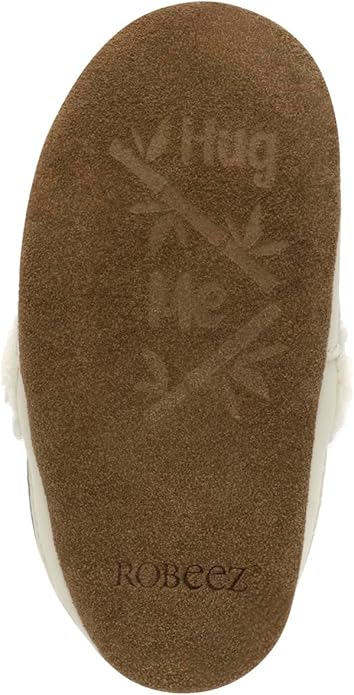 Robeez Baby Boys and Unisex Soft Soles Slip-Resistant Crib Shoes Slippers Moccasins for Infant and Toddler, 0-24 Months