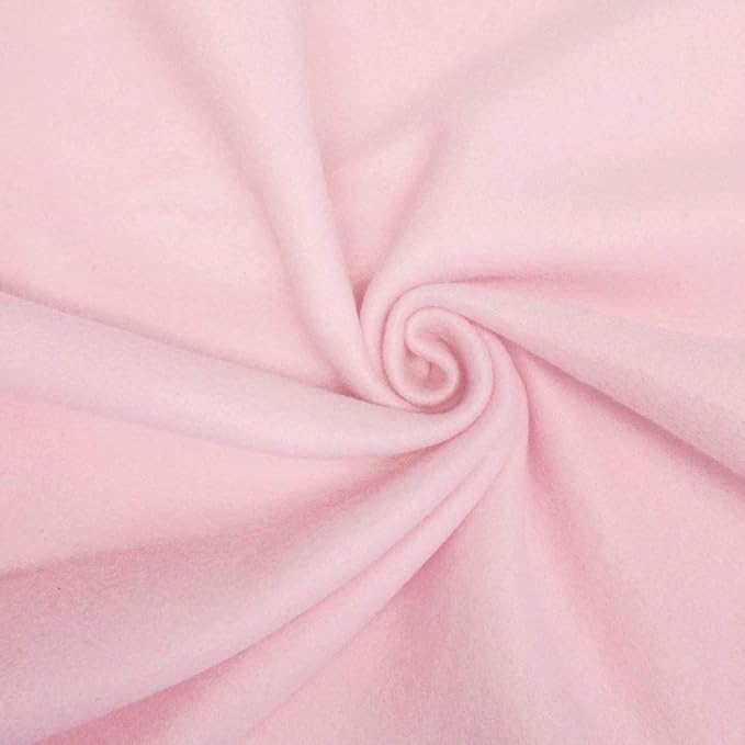 American Baby Company Fleece Blanket (30" x 40") with Silk-Like Satin Trim, Soft, Warm & Cozy, Pink, for Boys and Girls, Perfect for Baby Carrier, Stroller, Travel and Gifting