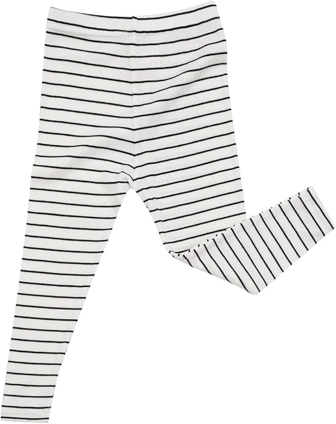 AVAUMA Stripe Pattern Baby Boys Girls Pajama Set Kids Toddler Snug fit Ribbed Sleepwear pjs for Daily Life Style