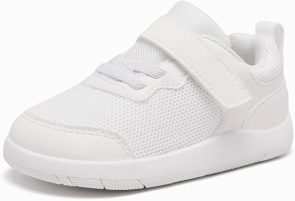 Wide Toe Box Toddler Shoes Baby First Walking Shoe Boys Girls Non-Slip Zero Drop Minimalist Tennis Sneakers