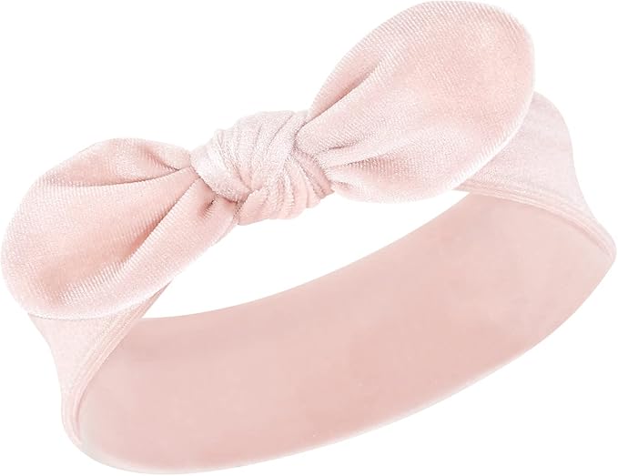 Hudson Baby Cotton and Synthetic Headbands, Size 0-24 Months