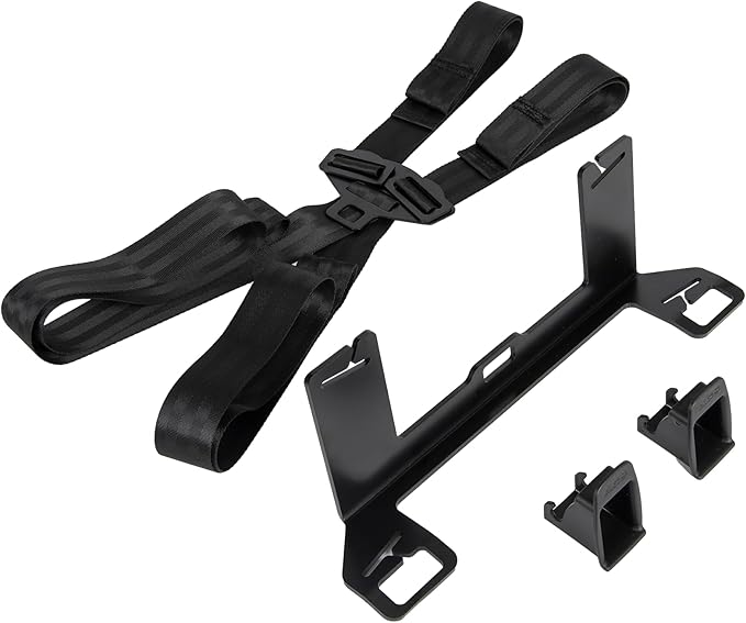 Universal Child Seat Anchor Kit Safe Cars Seat Mount Bracket Universal ISOFIX Latch Interface Bracket Steel Latch for Most Cars, SUVs, MPVs, Increased Steel Strength, 330*73*115mm