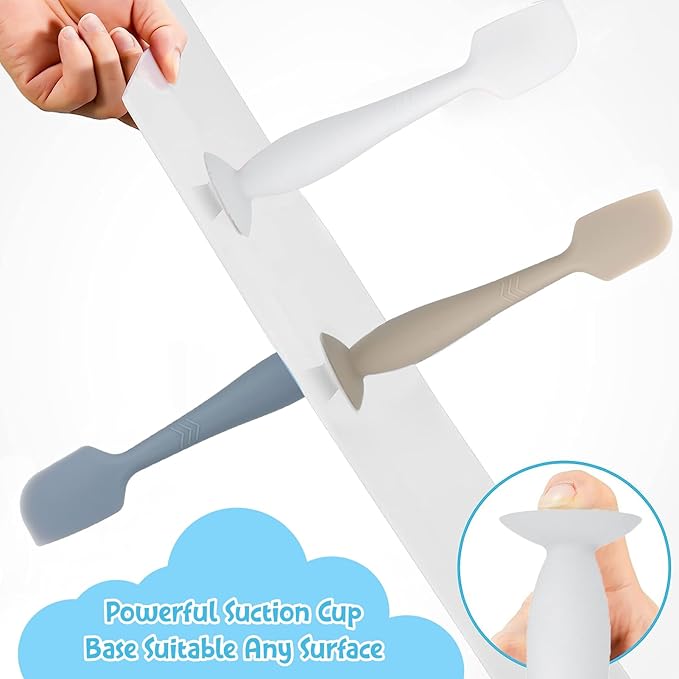 Baby Diaper Cream Spatula, Seeway 3 pack Baby Butt Paste Spatula, Diaper Cream Applicator for Newborn Babies-Baby Necessities - Suitable for Aquaphor, Desitin
