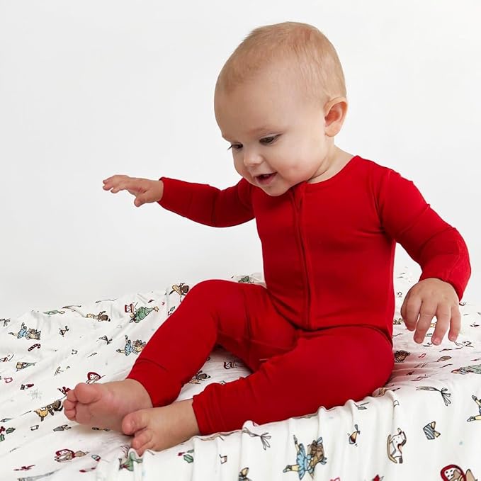 Bellabu Bear Convertible Footies for Baby Boys & Baby Girls, Family Matching Pajamas, Rayon from Bamboo
