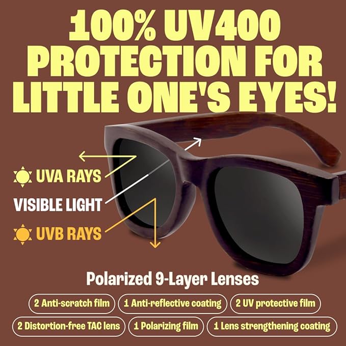 Polarized Baby Sunglasses With Strap - Unbreakable Flexible Infant Sunglasses For Toddlers Newborns 0-24 Months