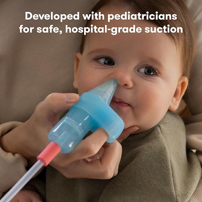 Frida Baby Electric NoseFrida Pro Nasal Aspirator for Baby, Hospital Grade Suction, Nose Sucker for Baby & Toddler, Nasal Aspirator for Congestion Relief, 5 Suction Levels, 2 Tips, Cordless with Case
