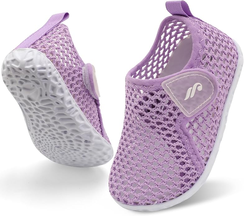JIASUQI Baby Boys Girls Barefoot Swim Pool Water Shoes Beach Walking Sandals Athletic Sneakers