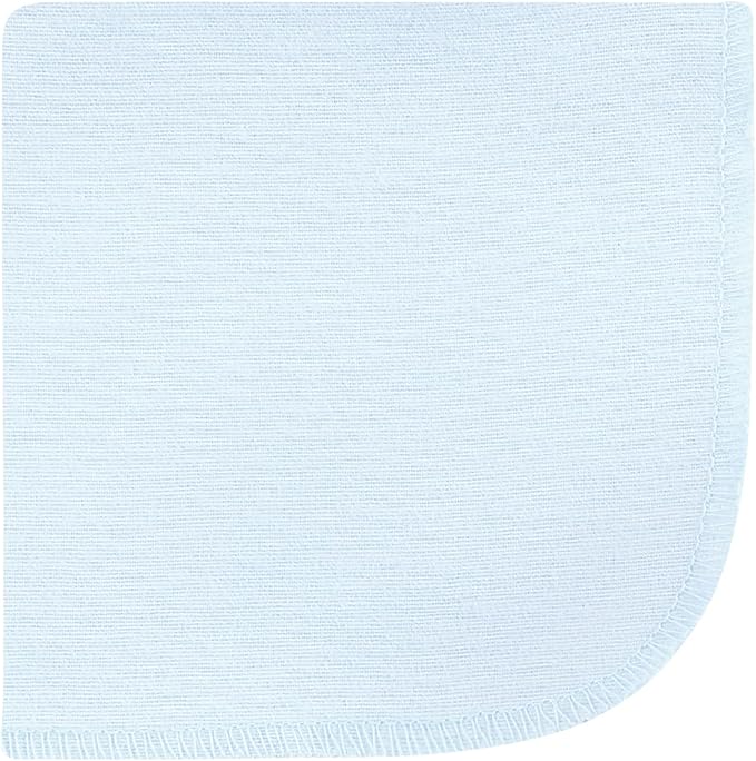 Hudson Baby Unisex Baby Flannel Cotton Washcloths, Vintage Blossom 10 Pack, One Size