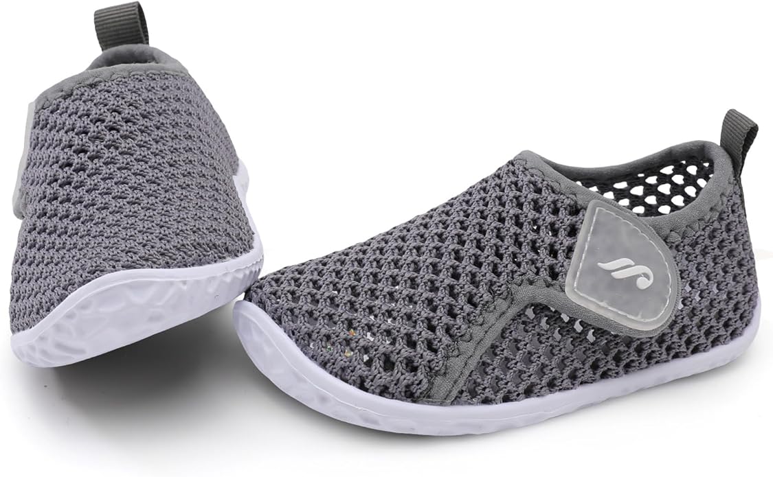 JIASUQI Baby Boys Girls Barefoot Swim Pool Water Shoes Beach Walking Sandals Athletic Sneakers