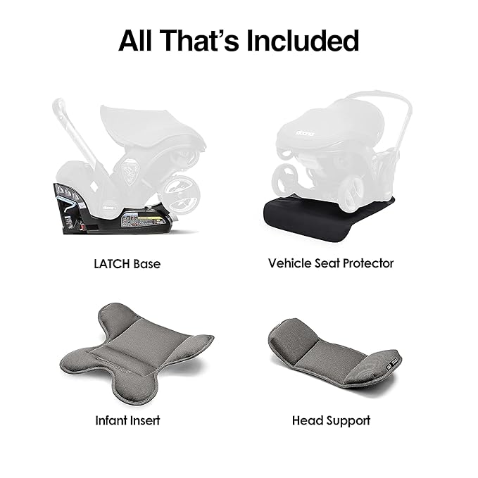Doona Car Seat & Stroller, Slate Green - All-in-One Travel System