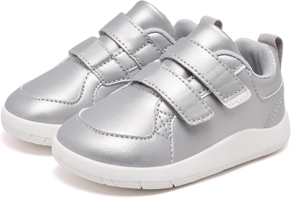 MORENDL Boys & Girls Walking Shoes 0-4 Years Baby Wide Toe Box Barefoot Shoes Toddler Sneakers